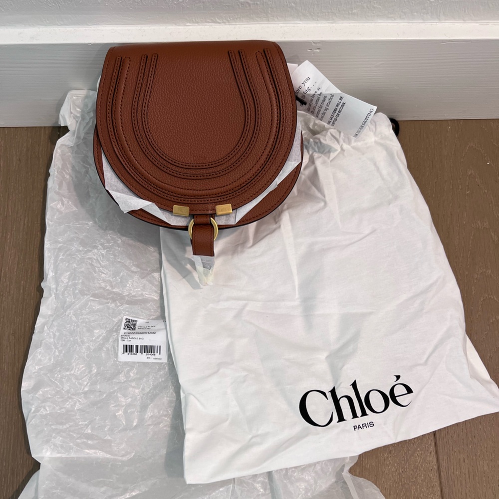 Chloé Brown Leather Crossbody Bag